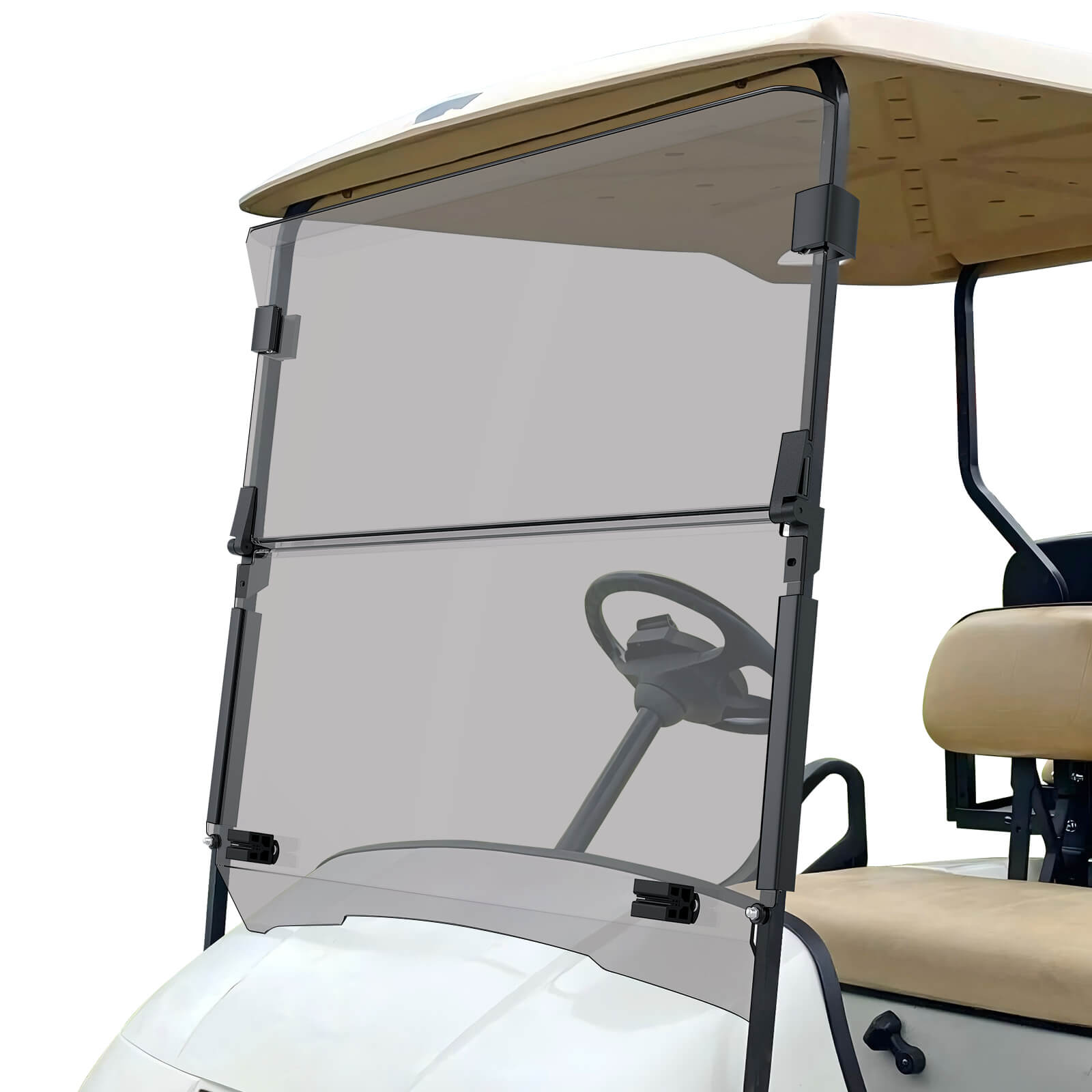 Fold-Down EZGO Golf Cart Windshield - Fits TXT/DCS/PDS 1995-2013 DCS/PDS |Drive-up
