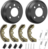 DRIVE UP Golf Cart Brake Drum/Hub and Brake Shoes Spring Kit Fits Club Car DS 1981-1994 4263,1011137 101146302 101816301