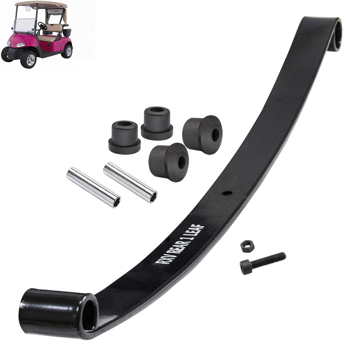 EZGO Rear Leaf Springs Standard Replacement Kit for RXV 2008-Up | Drive-up