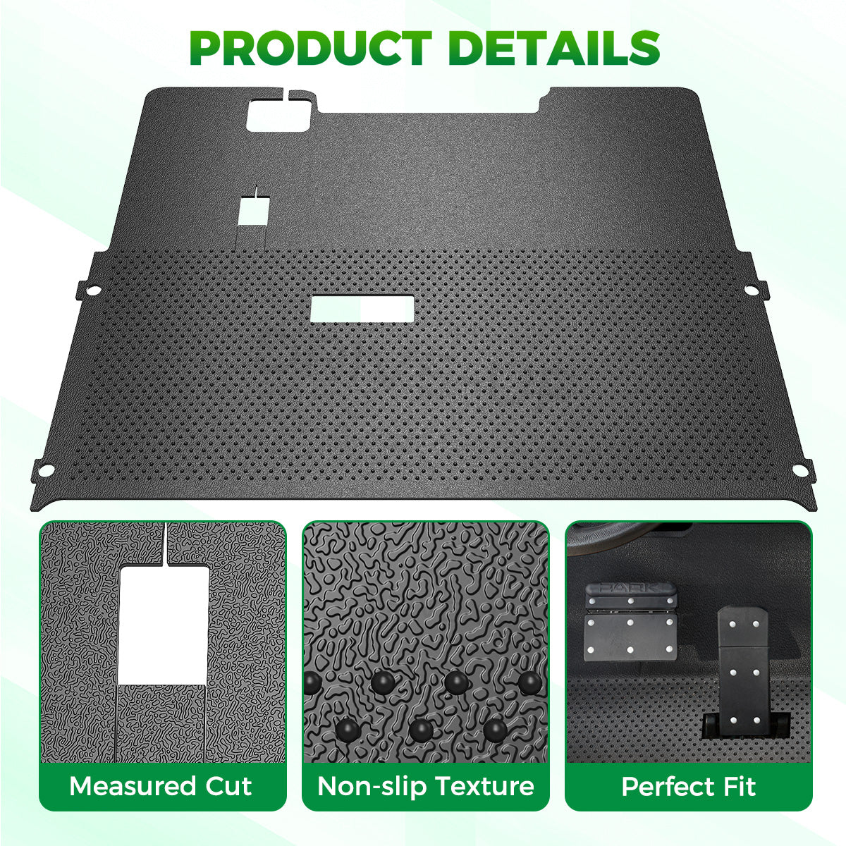 Golf Cart Floor Mat Full Coverage 