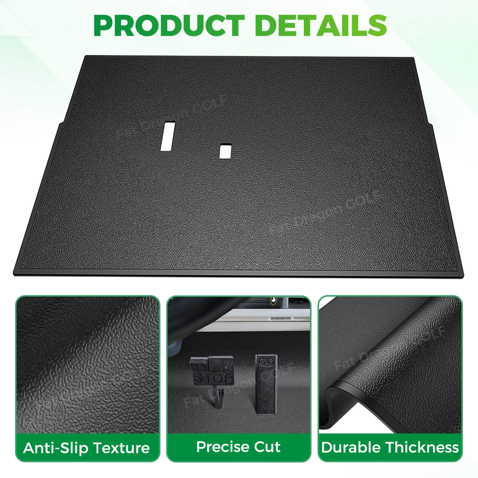 Full Coverage Floor Mat for Club Car Precedent & Tempo