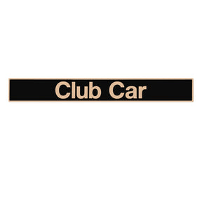Club Car DS Decal