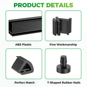 EZGO RXV Windshield Clip and Sash Kit