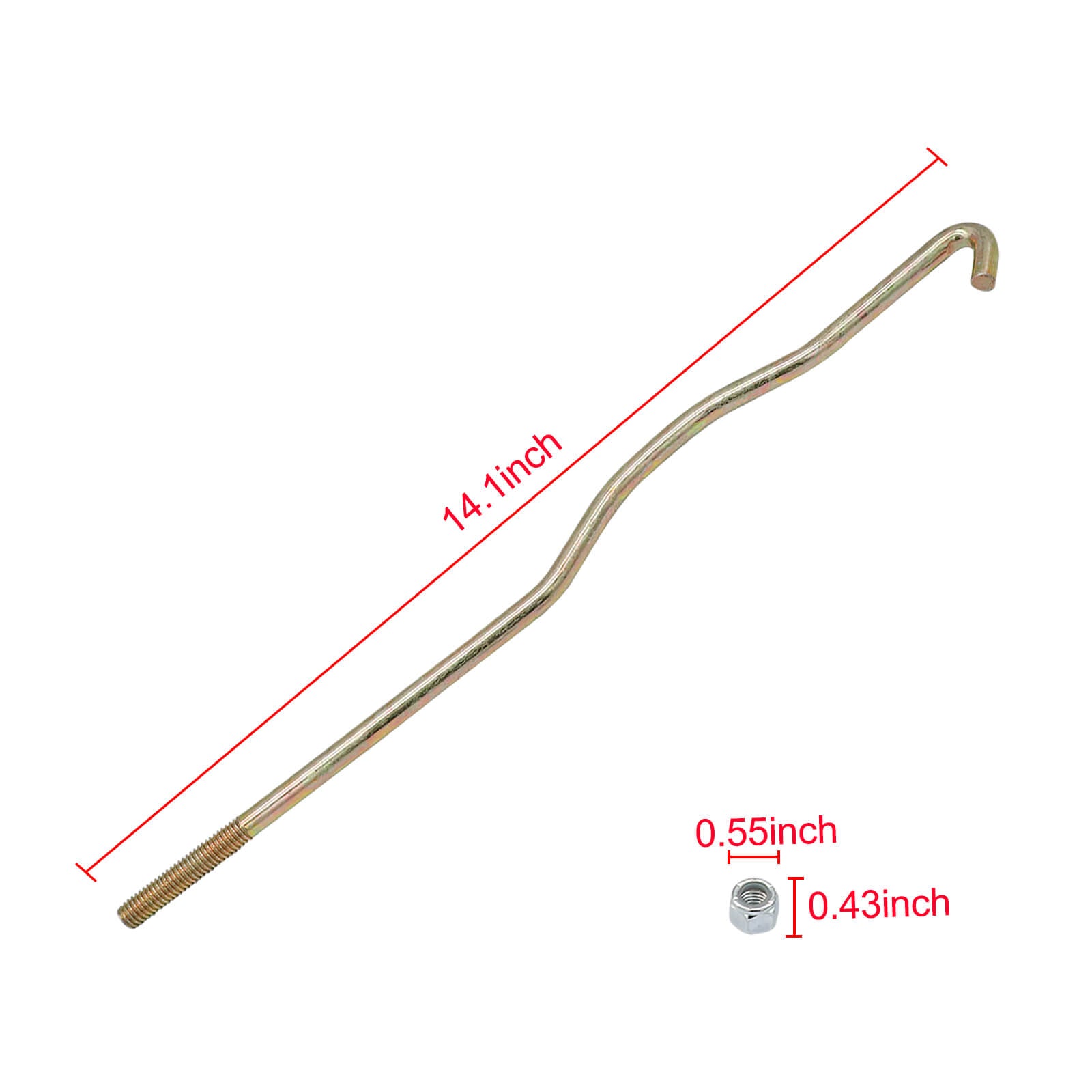 Golf Cart Battery Hold Down Rods