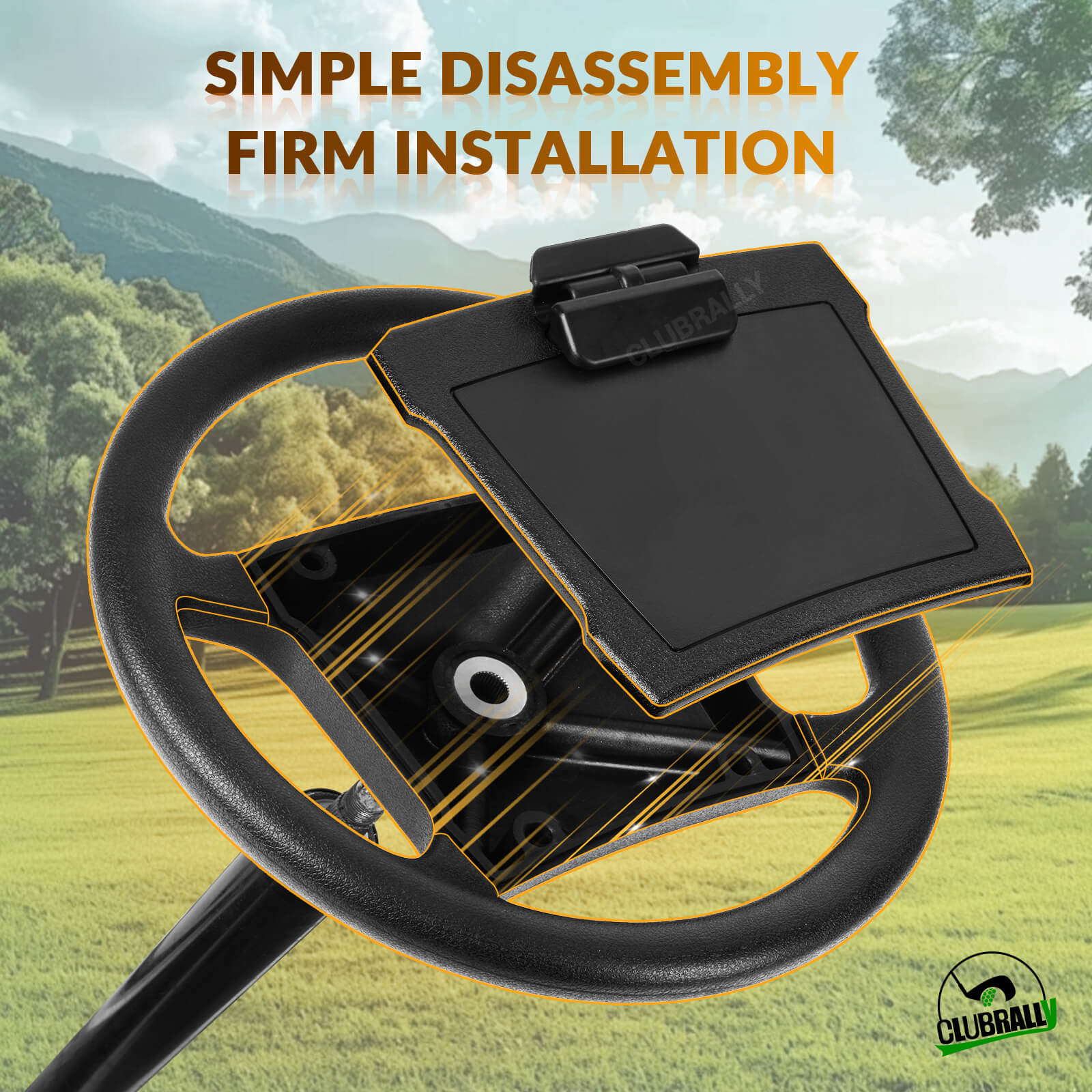 club car ds steering wheel​