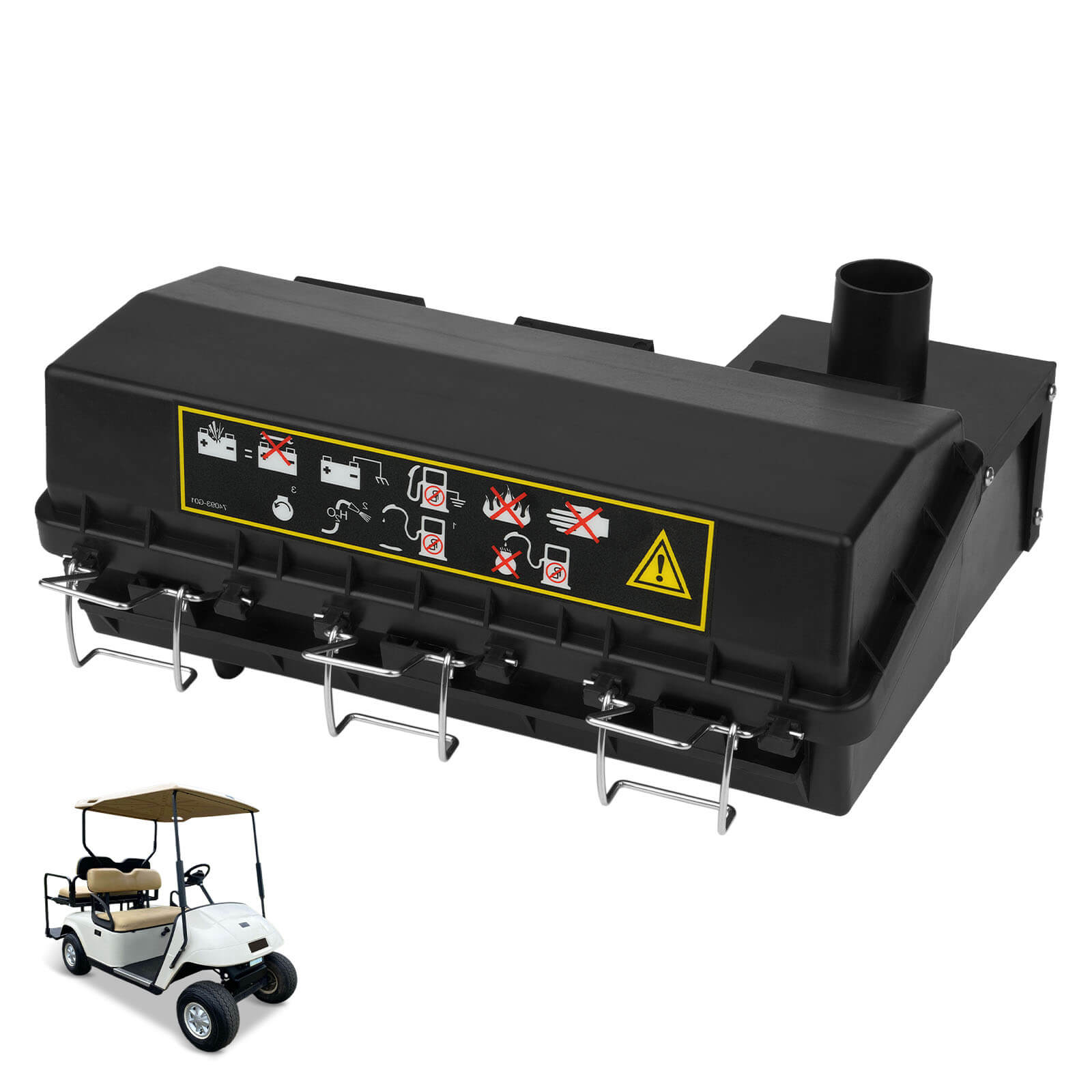 EZGO Golf Cart Air Filter Box