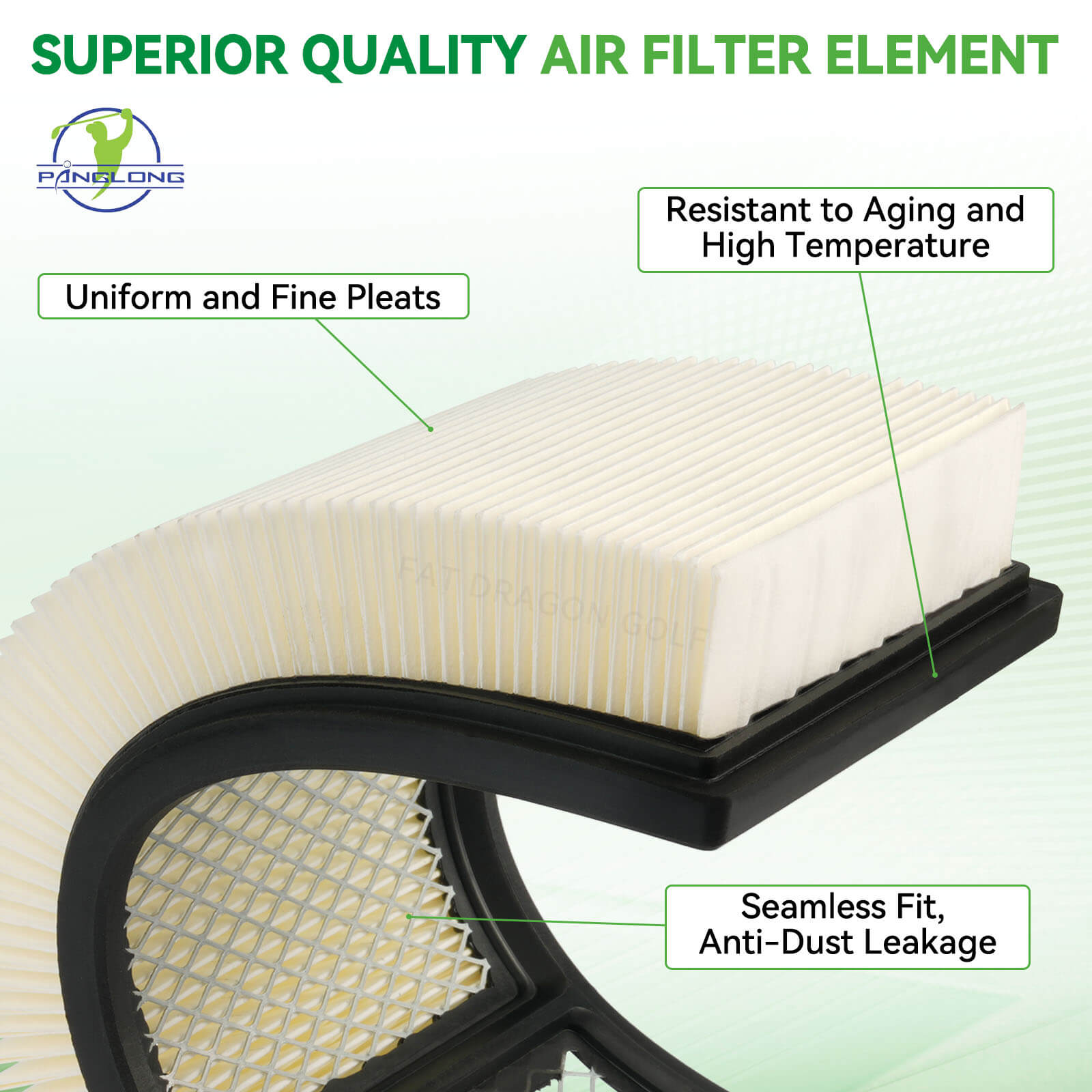 EZGO Golf Cart Air Filter Box