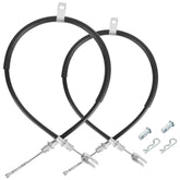 Club Car Precedent 2004+ Brake Cable Stainless Steel Core Driver and Passenger Side and 2018-up Tempo G and E(2PCS) |Drive-up