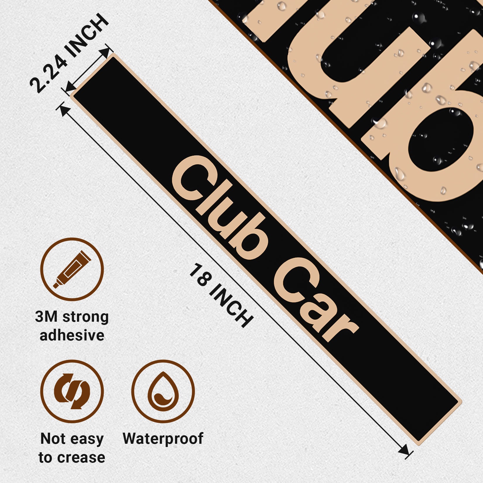Upgrade your Club Car logo