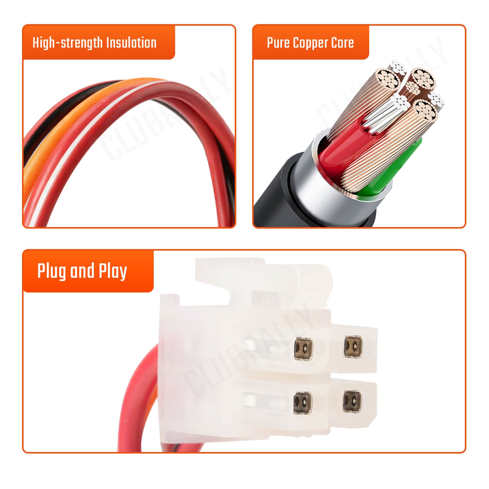 EZGO Golf Cart Run/Tow Switch with Connecting Wires