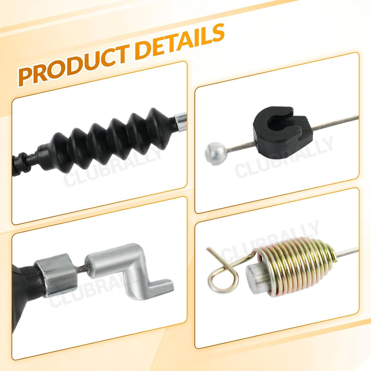 Golf Cart Governor & Accelerator Throttle Cable for Club Car DS & Precedent 2011-2015