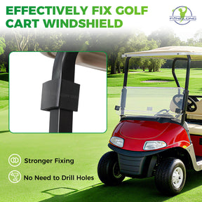 EZGO RXV Windshield Clip and Sash Kit