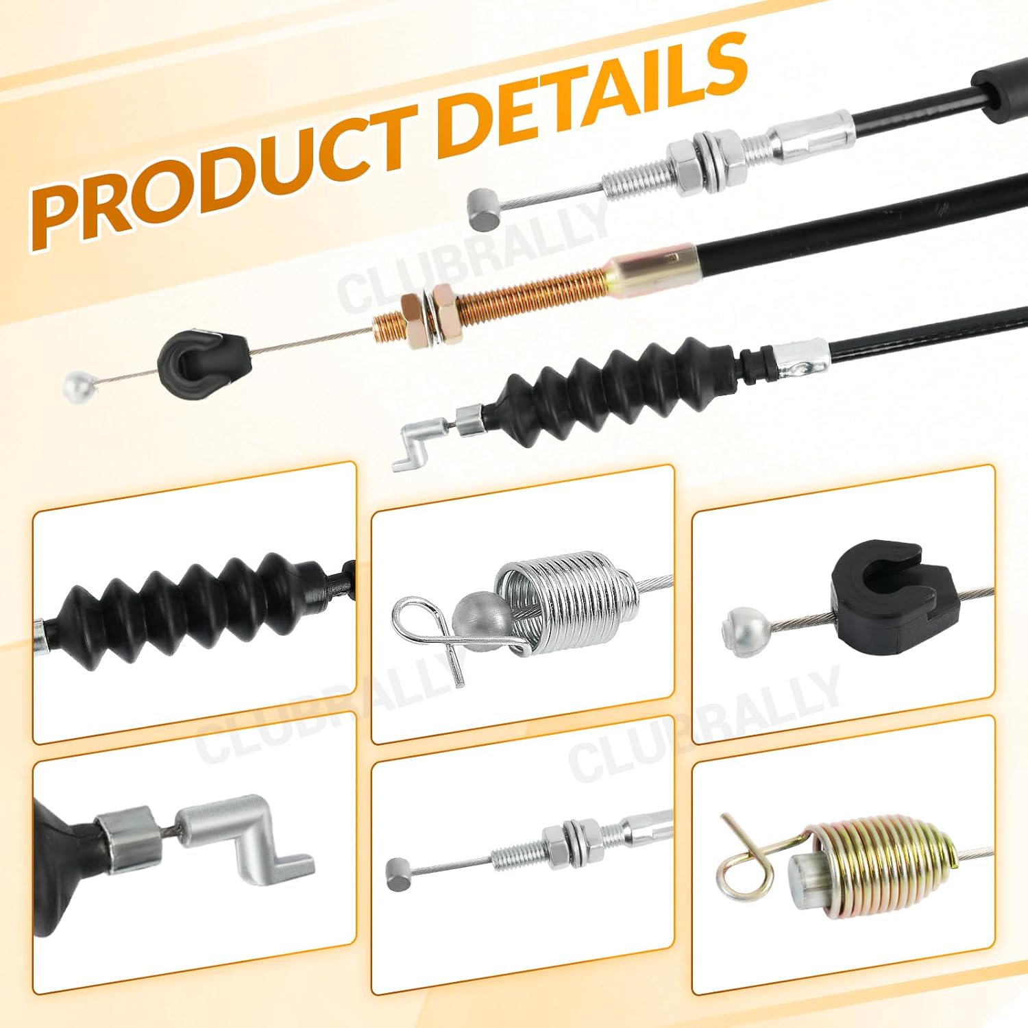 Precedent Governor & Accelerator Throttle Cable for Club Car 2004-2015 Golf Carts | DRIVE UP
