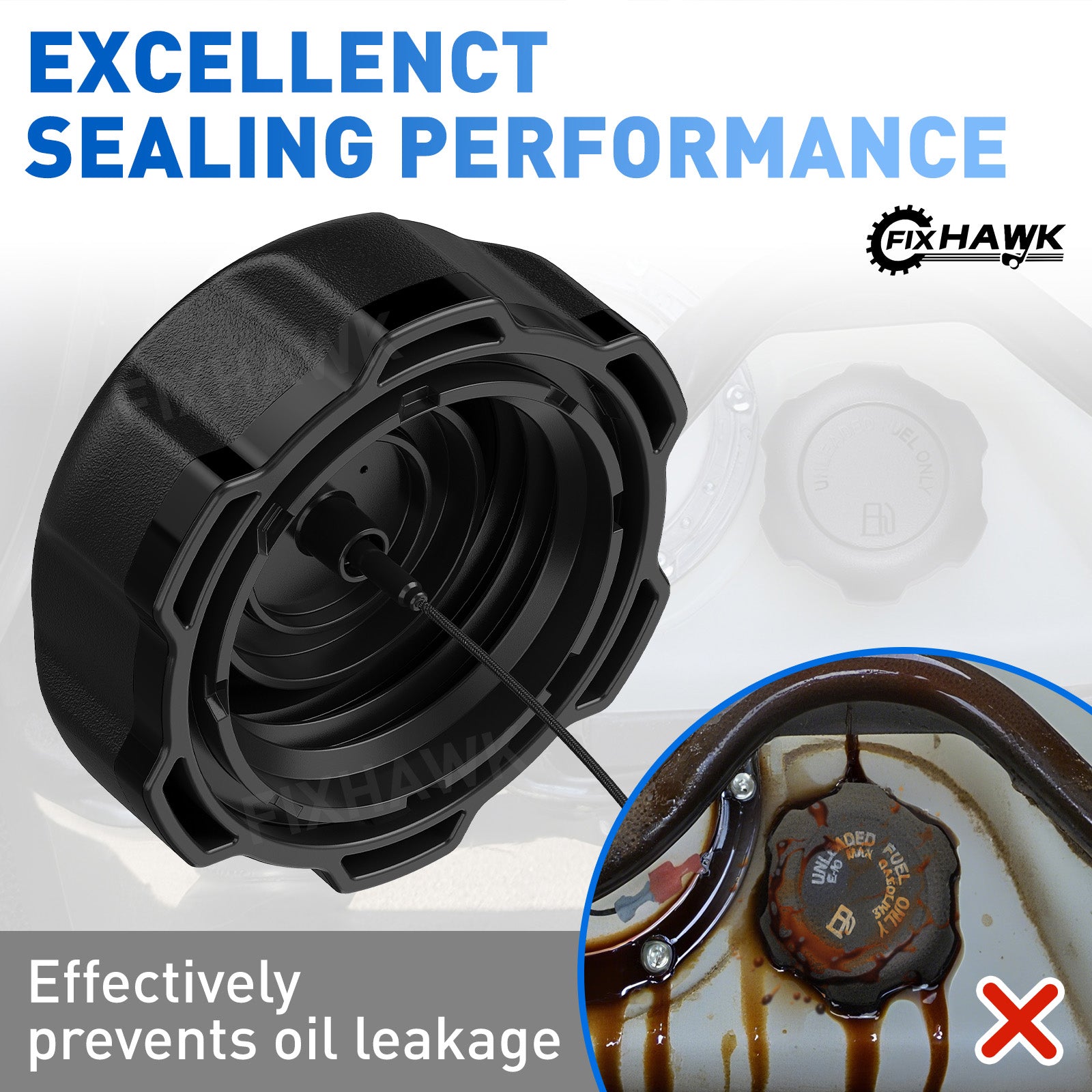 golf cart fuel tank cap