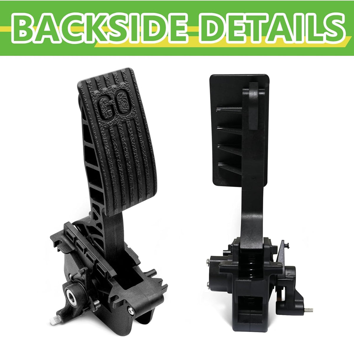 Golf Cart Accelerator Pedal Assembly with Throttle Sensor Kit for Club Car 2010-Up Precedent/Tempo/Onward - DRIVE UP