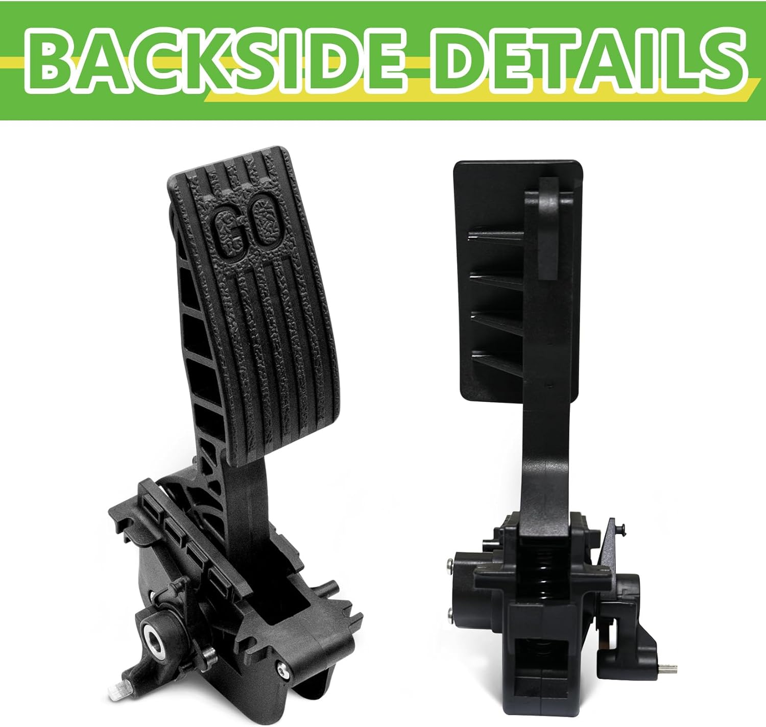 Golf Cart Accelerator Pedal Assembly with Throttle Sensor Kit for Club Car 2010-Up Precedent/Tempo/Onward - DRIVE UP
