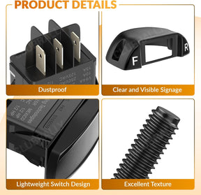 Forward Reverse Switch & Housing Assembly for Club Car