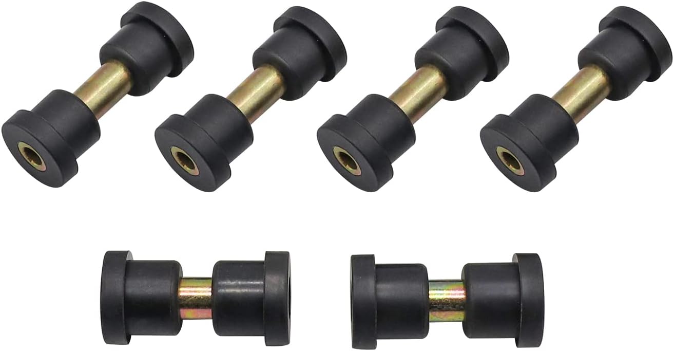Golf Cart Rear Leaf Spring Shackle & Bushing Kit for Club Car Precedent 2004-2013 | DRIVE UP