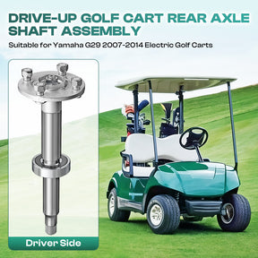 Golf Cart Rear Axle Shaft - Driver/Passenger Side Replacement for Yamaha G29 2007-2014 Electric | DRIVE UP