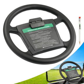 Club Car DS Steering Wheel Factory Style with Anti - Slip Grip | Drive - up - Drive - up