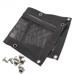Black Golf Cart Canopy Storage Net for Club Car with Self-Tapping Screws | DRIVE UP
