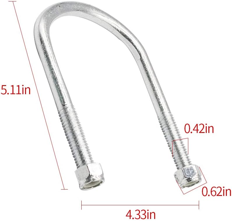 Golf Cart Leaf Spring U Bolt Fits Club Car DS Precedent Tempo