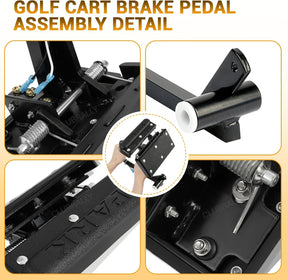 EZGO Brake Pedal Assembly with Brake Light Wire