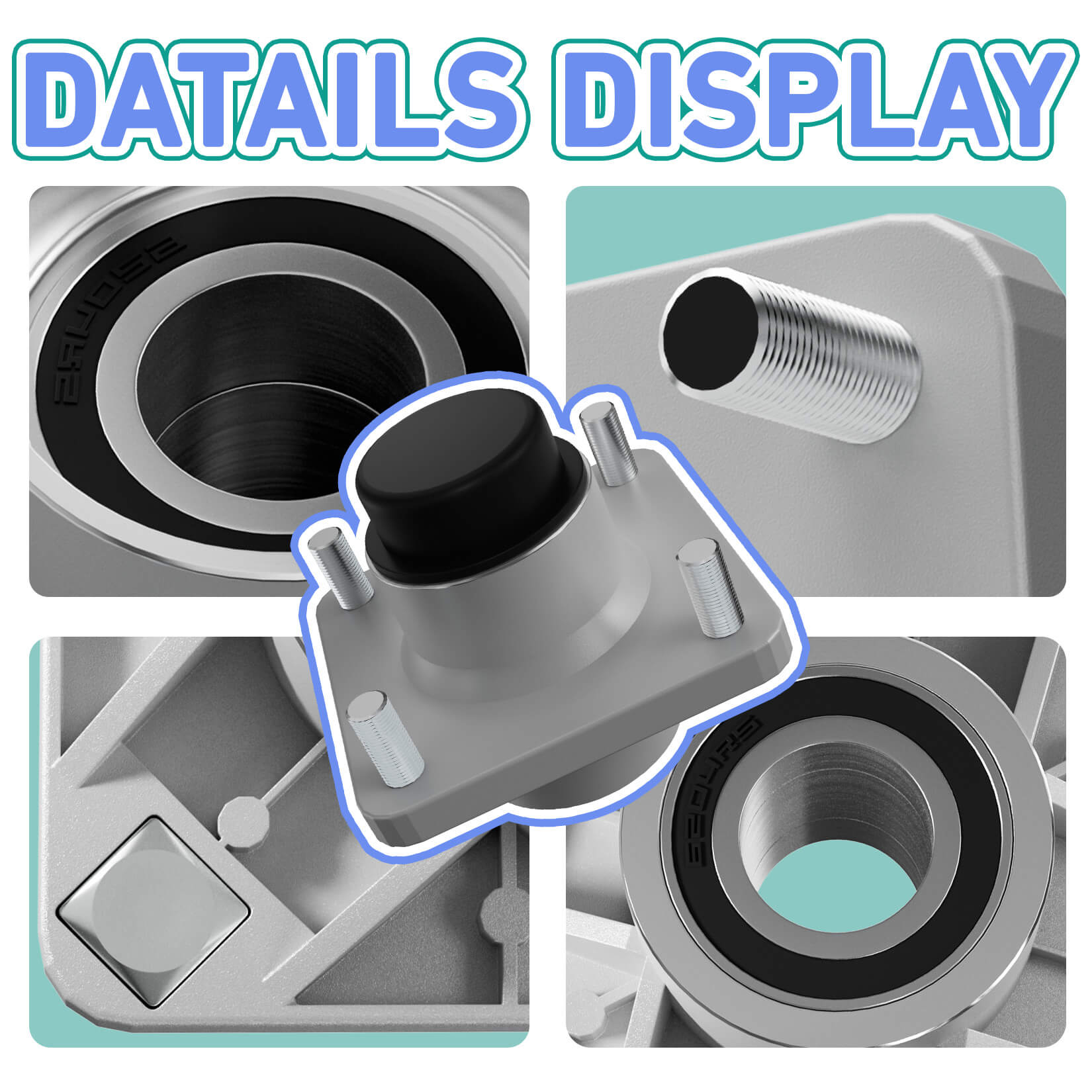 Golf Cart Wheel Hubs for Club Car