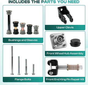 Golf Cart Front End Repair Kit for Club Car Precedent 2004-Up | DRIVE UP