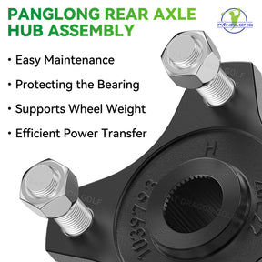 golf cart rear wheel hubs