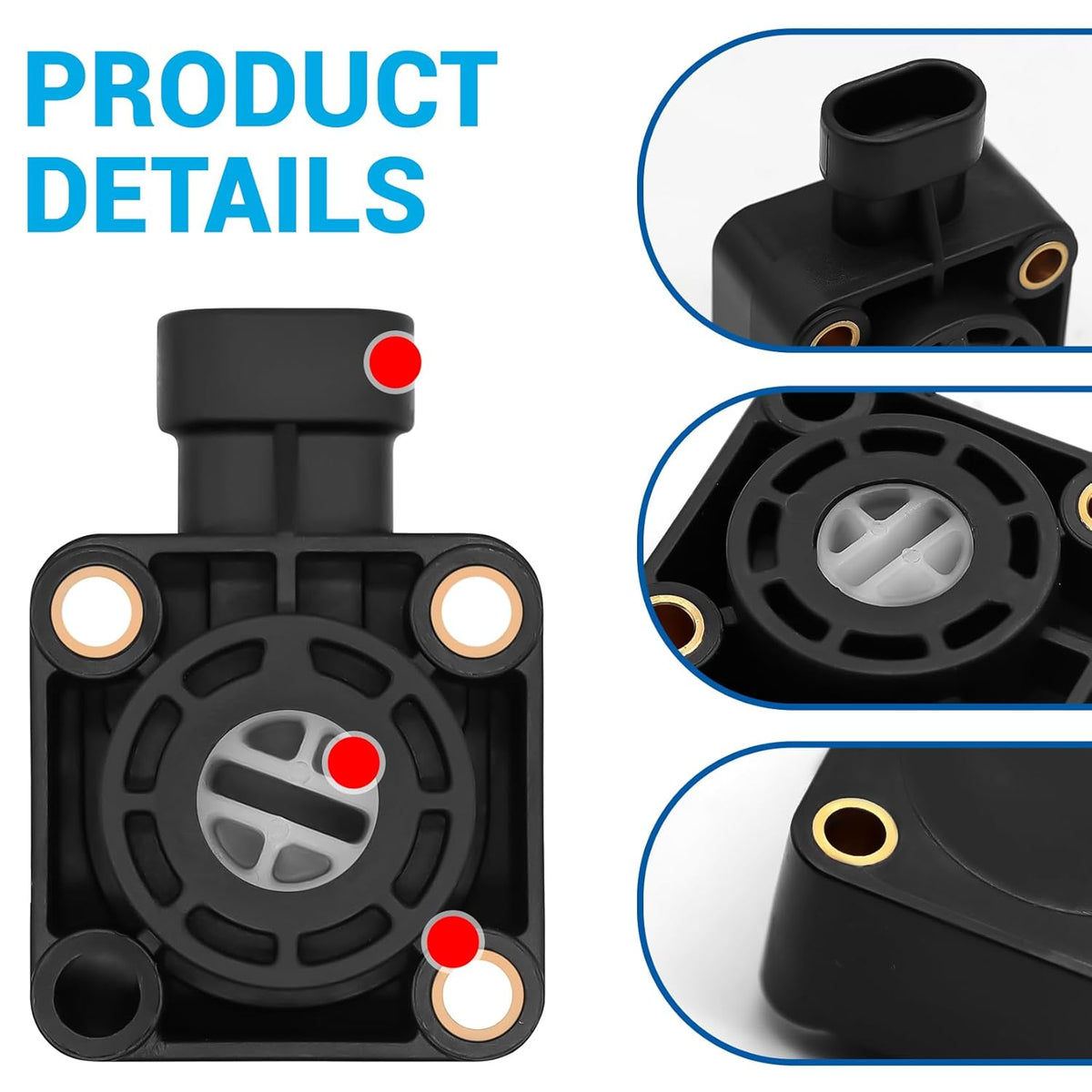 Electronic Throttle Accelerator Sensor for EZGO RXV 2015-Up Golf Carts