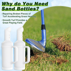 Universal 2-Pack Golf Cart Sand Bottles