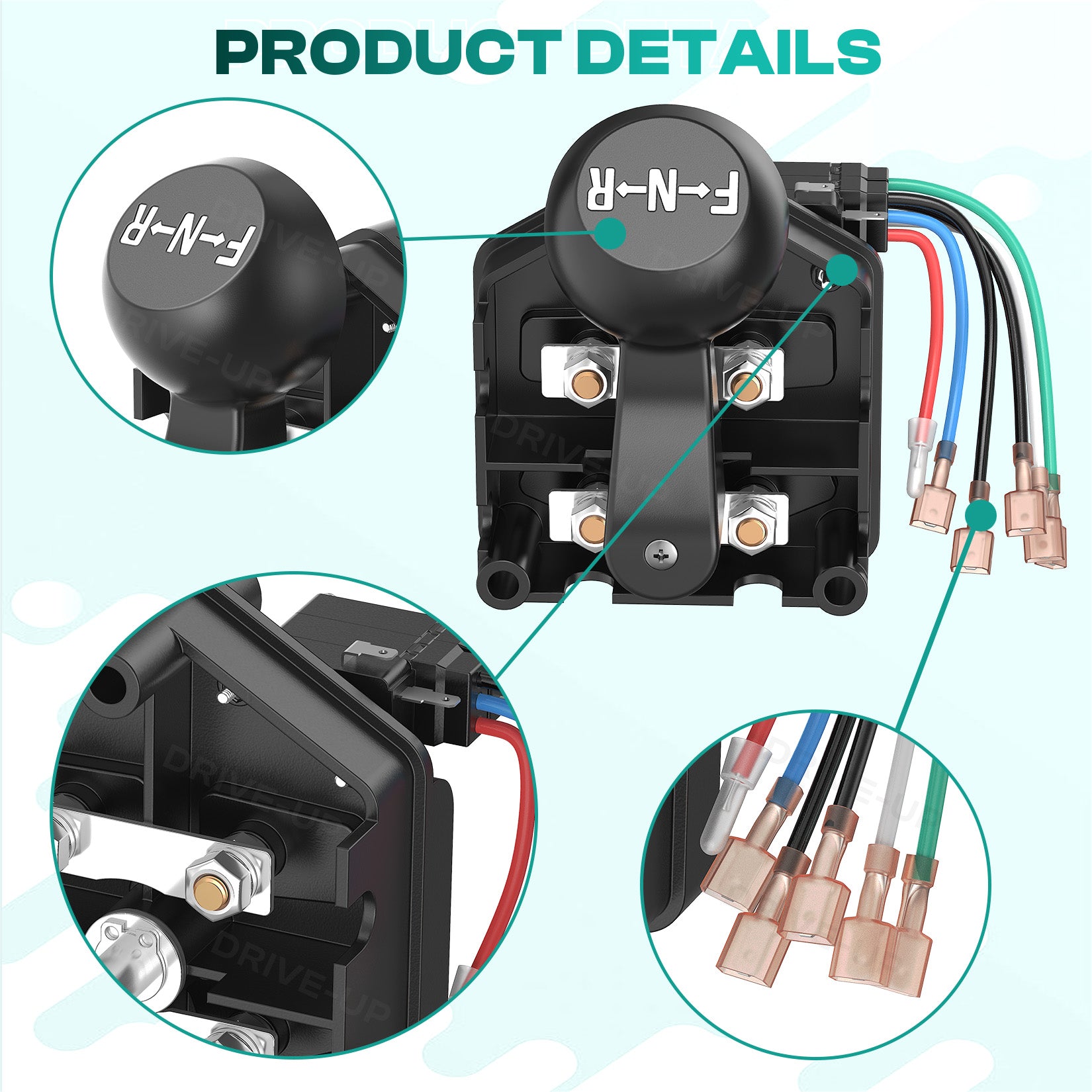 Golf Cart Forward Reverse Switch Club Car DS 48V 1996-Up | Drive-up