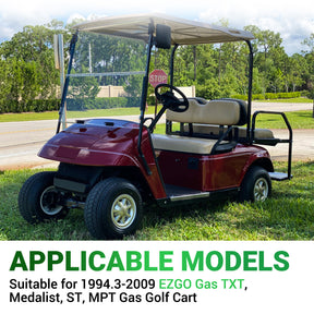 EZGO TXT Gas Golf Cart Long and Short Half Shafts with Bearings Oil Seal Circlip Kit, OEM #26811-G01 |Drive-up