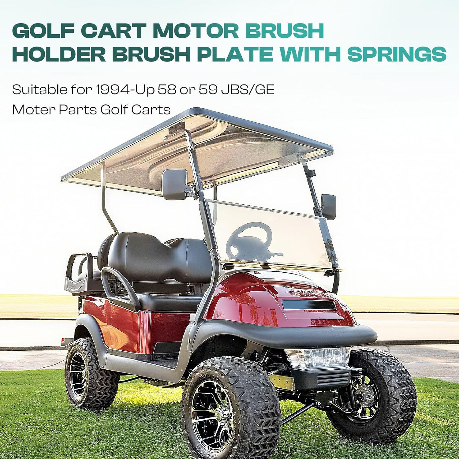 Golf Cart Motor Brushes Holder Plate with Springs for 58/59 JBS/GE Moter