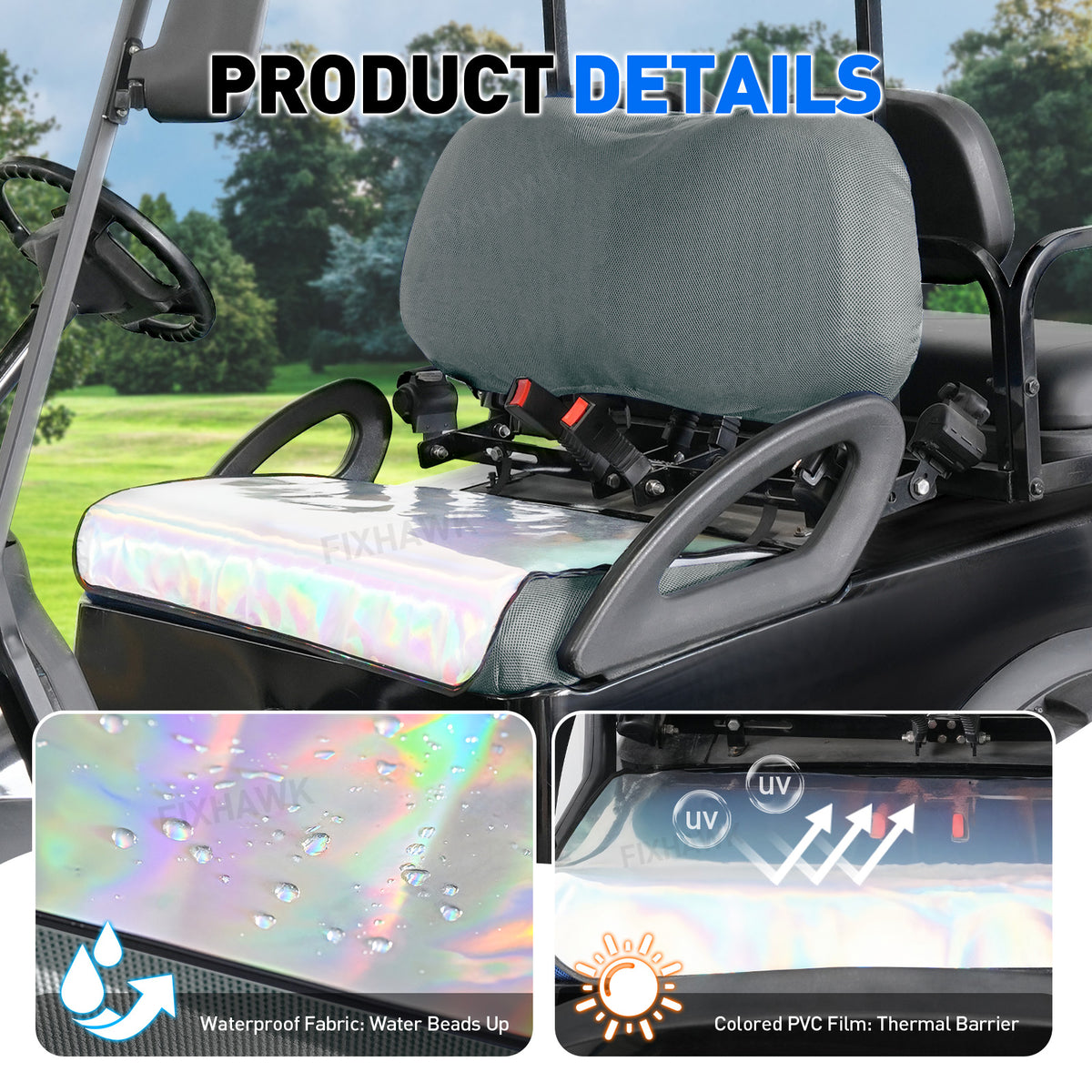seat cover golf cart