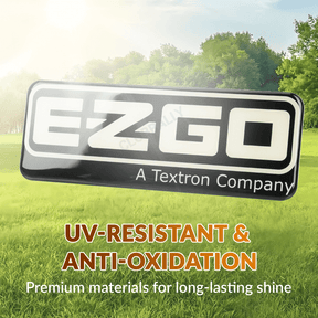 Name Plate for 2008-Up EZGO RXV