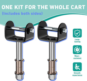 Club Car Precedent Front End King Pin Repair Kit