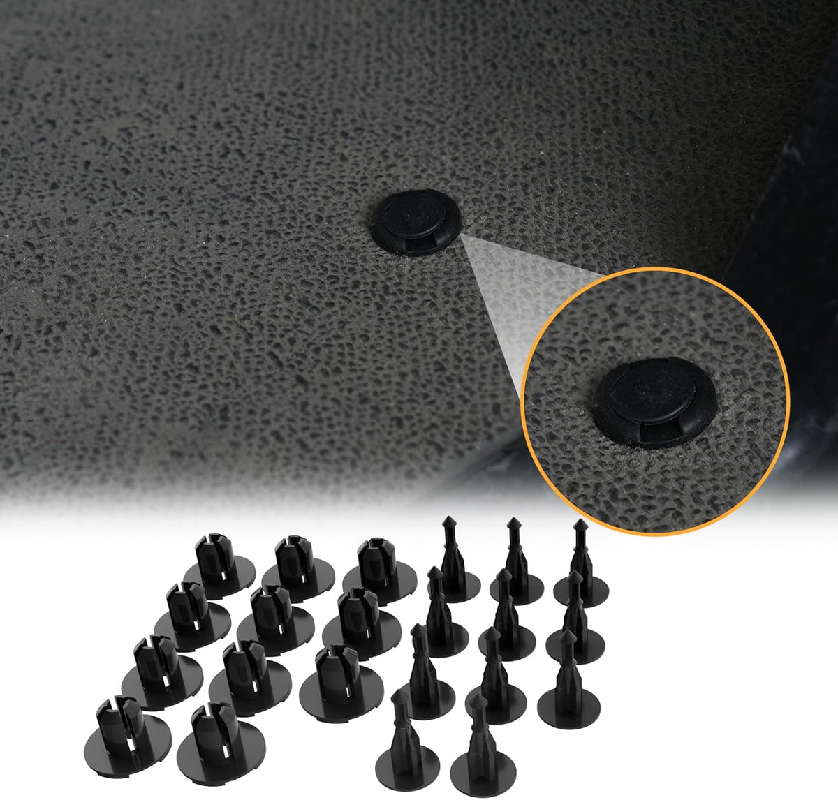 Floor Mat Rivets for Yamaha