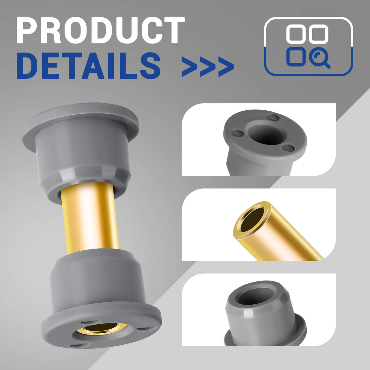 Golf Cart Bushings and Sleeves kit Bushing Kit for Club Car Precedent & Tempo | Drive-up