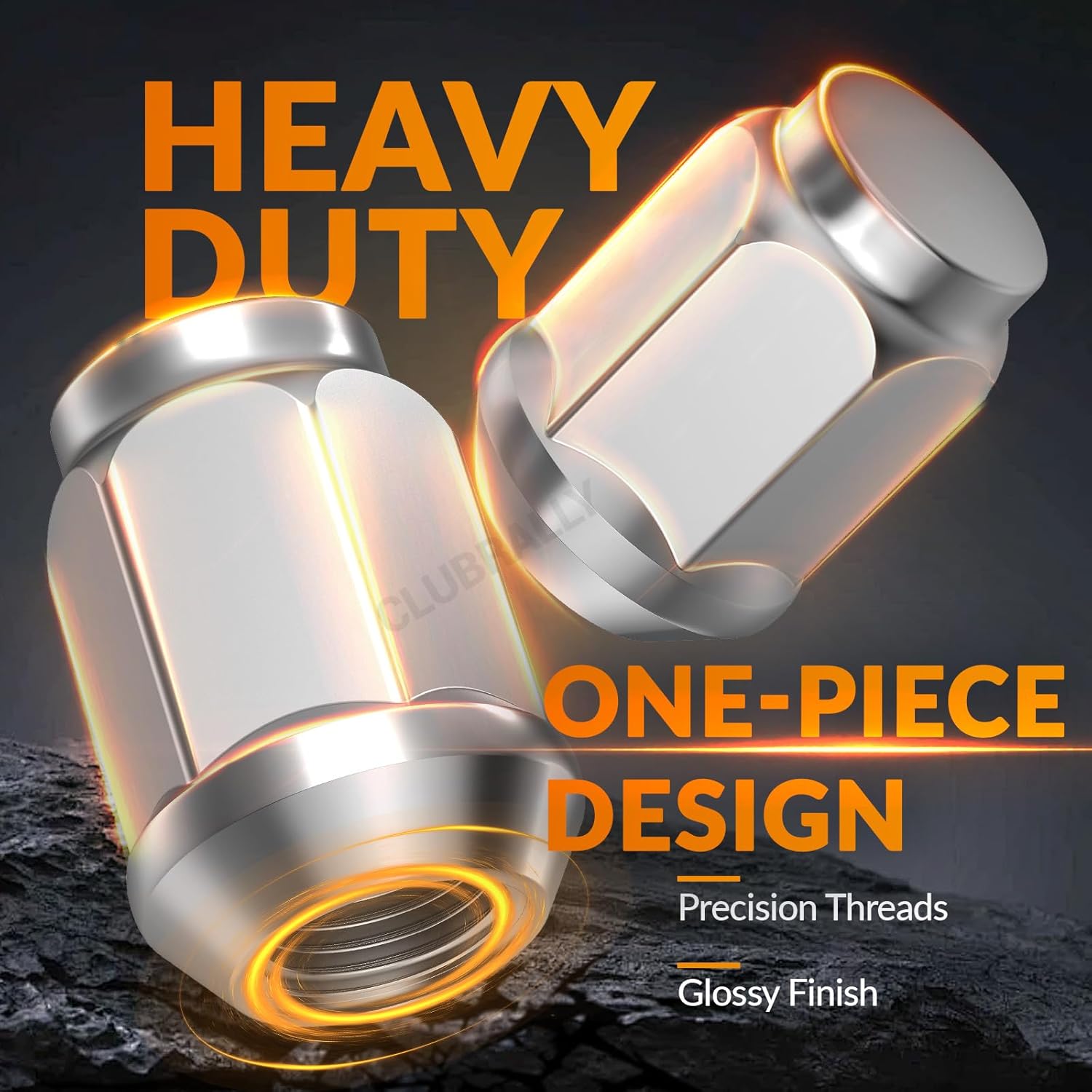 Golf Cart Chrome Lug Nuts