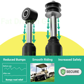 Golf Cart Front & Rear Shocks for Club Car