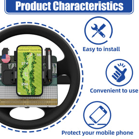 golf cart phone holder