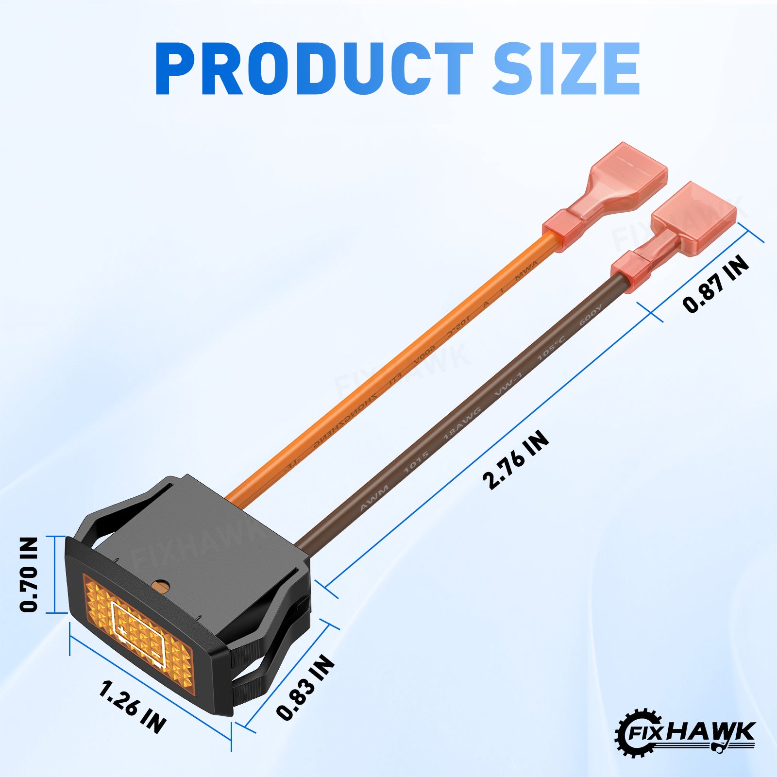 48 Volt Golf Cart Battery Light - Warning Light Replacement for Club Car Precedent | Drive - up - Drive - up