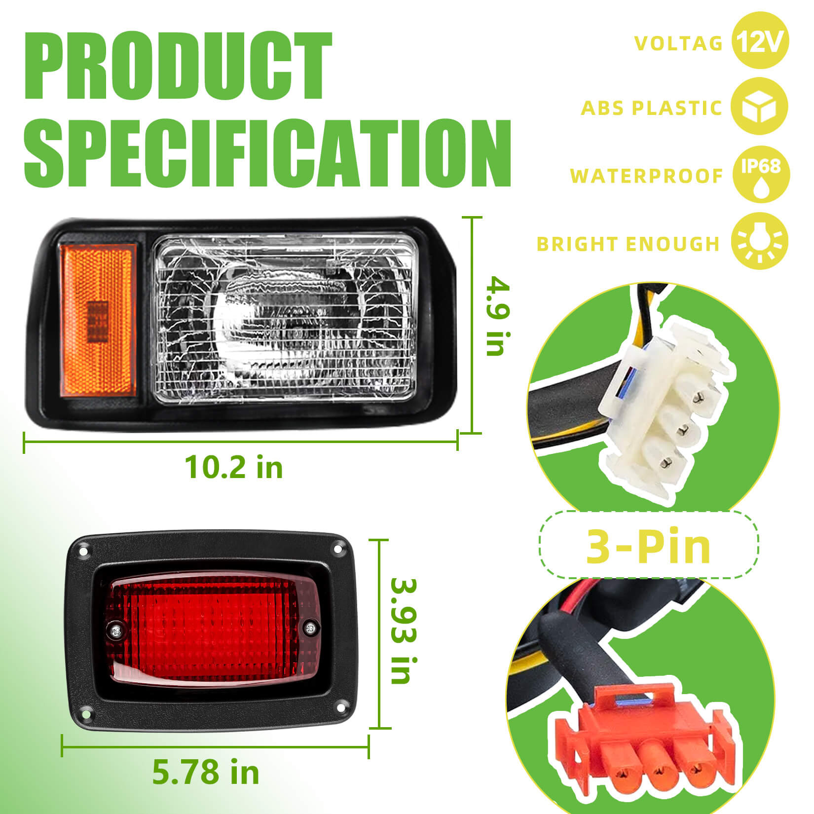 Club Car DS Light Kit