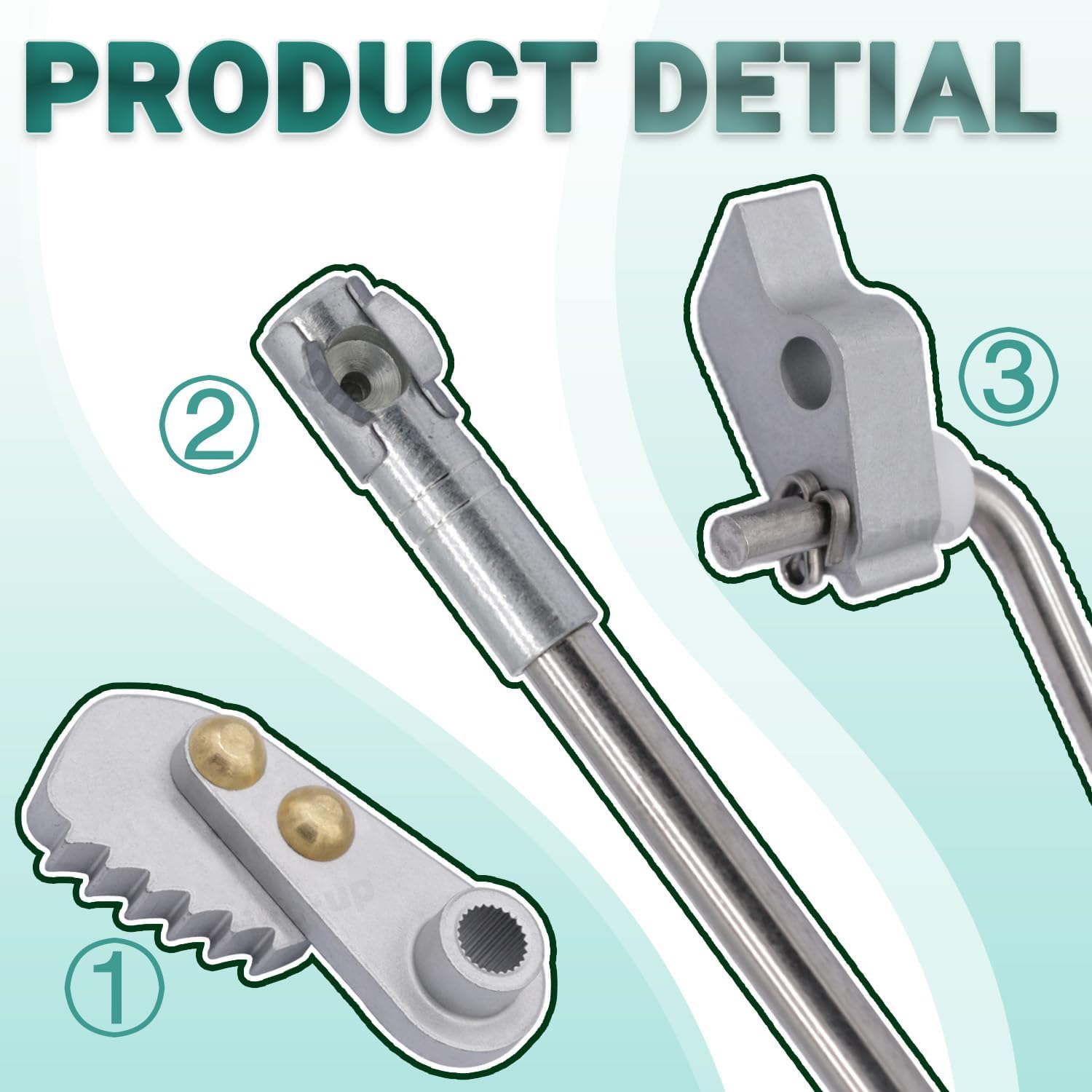 Parking Brake Latch Replacement Kit for Club Car DS & Carryall