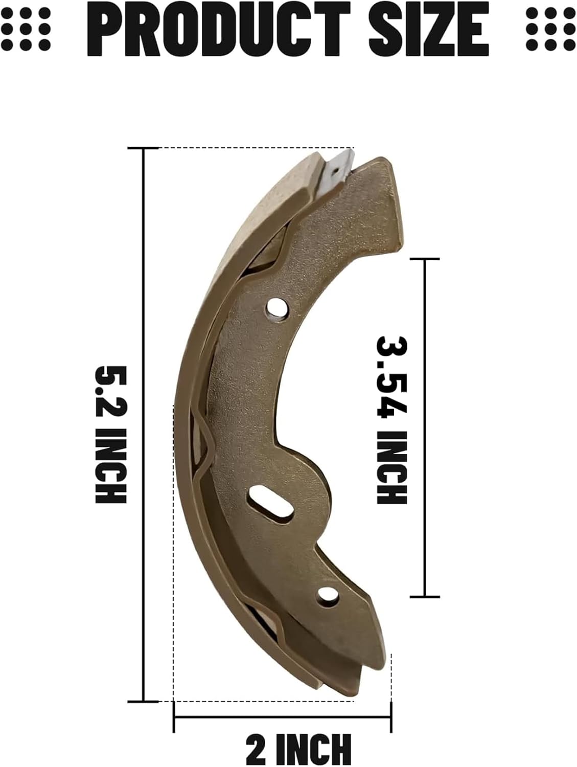 Golf Cart Brake Shoes for EZGO Yamaha