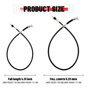 Yamaha Golf Cart Brake Cable 3-Piece Set for Electric Models | Drive-up