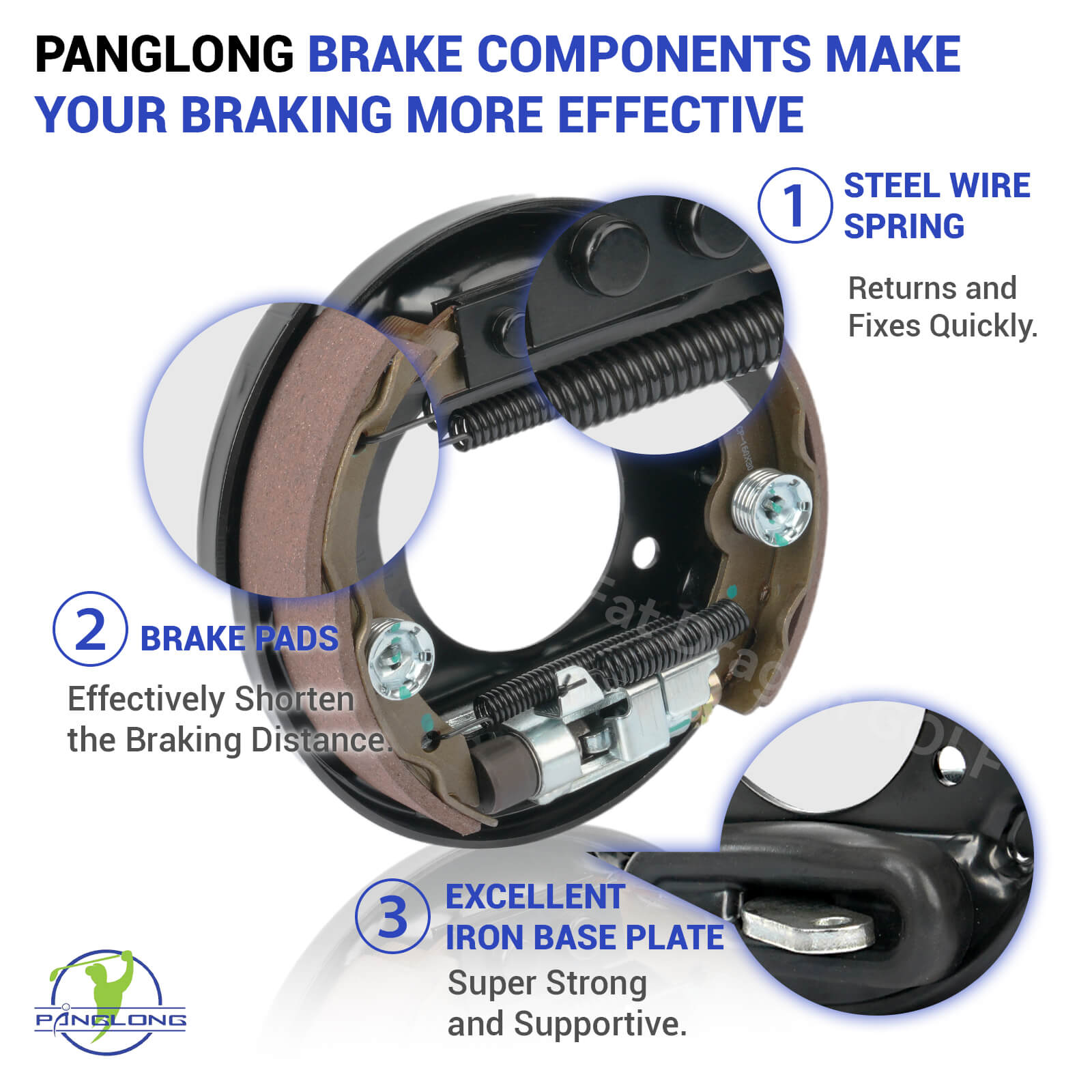 Golf Cart Brakes Rear Assembly Kit