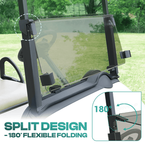 ezgo winshield